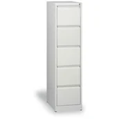 Szafy biurowe - B2B Partner Szafa kartotekowa A4, 5 szuflad, szara V005 - miniaturka - grafika 1