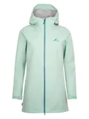 Kurtki i kamizelki sportowe damskie - Westfjord Parka funkcyjna w kolorze miętowym - miniaturka - grafika 1