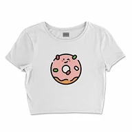 Koszulki i topy damskie - Bona Basics, Damski T-shirt basic, z nadrukiem cyfrowym, 100 bawełny, biały, swobodny, damski top, rozmiar: XL, biały, XL - miniaturka - grafika 1