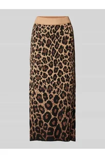 Spódnica midi z dzianiny z rozcięciem model WHITNEY - Vero Moda - Spódnice - miniaturka - grafika 1