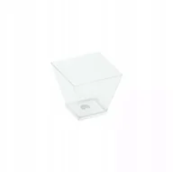 Pojemniki kuchenne - Pojemniki na monoporcje deserki przezroczyste pucharki PLA 60 ml 50 szt. - miniaturka - grafika 1