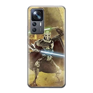 ERT GROUP etui na telefon Xiaomi 12T/12T pro/K50 Ultra, case oryginalny i oficjalnie licencjonowany przez Star Wars, wzór Grievous 001, optymalnie dopasowane, plecki z TPU - Etui i futerały do telefonów - miniaturka - grafika 1