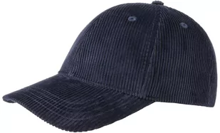Czapka Bejsbolówka Basic Corduroy, niebieski, One Size - Czapki i chusty sportowe męskie - miniaturka - grafika 1