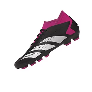 adidas Męskie buty piłkarskie Predator Accuracy.3 Mg, cblack ftwwht teshpk, 41 1/3 EU - Piłka nożna - miniaturka - grafika 1