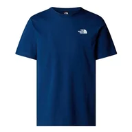 Koszulki męskie - Koszulka The North Face Redbox 0A87NPH4B1 - granatowa - miniaturka - grafika 1