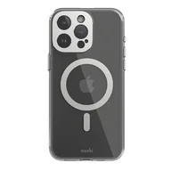 Akcesoria do smartwatchy - Moshi iGlaze MagSafe - Etui iPhone 15 Pro Max (Luna Silver) - miniaturka - grafika 1