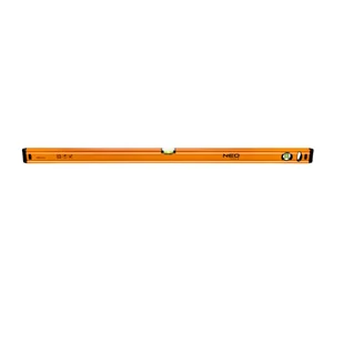 Neo Poziomnica aluminiowa 100 cm, 2 libelle 71-064 - Poziomice, łaty, miary - miniaturka - grafika 2