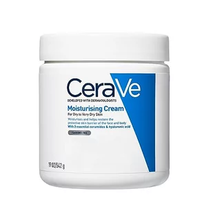 CeraVe Nawilżający balsam do ciała 562ml | 48h nawilżający krem do ciała, twarz, dłonie z kwasem hialuronowym do skóry suchej i bardzo suchej - Balsamy i kremy do ciała - miniaturka - grafika 1