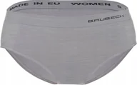Bielizna sportowa damska - Brubeck HI10080 Biodr�wki damskie classic COMFORT WOOL popielaty XL - miniaturka - grafika 1