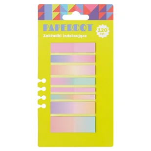 Paperdot, Zakładki Indeksujące 2, Różnokolorowe, 120 Sztuk - Zakładki indeksujące - miniaturka - grafika 1