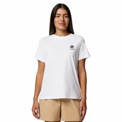 Koszulki i topy damskie - Damska koszulka Columbia Rolling Bend Graphic Short Sleeve white - L - miniaturka - grafika 1