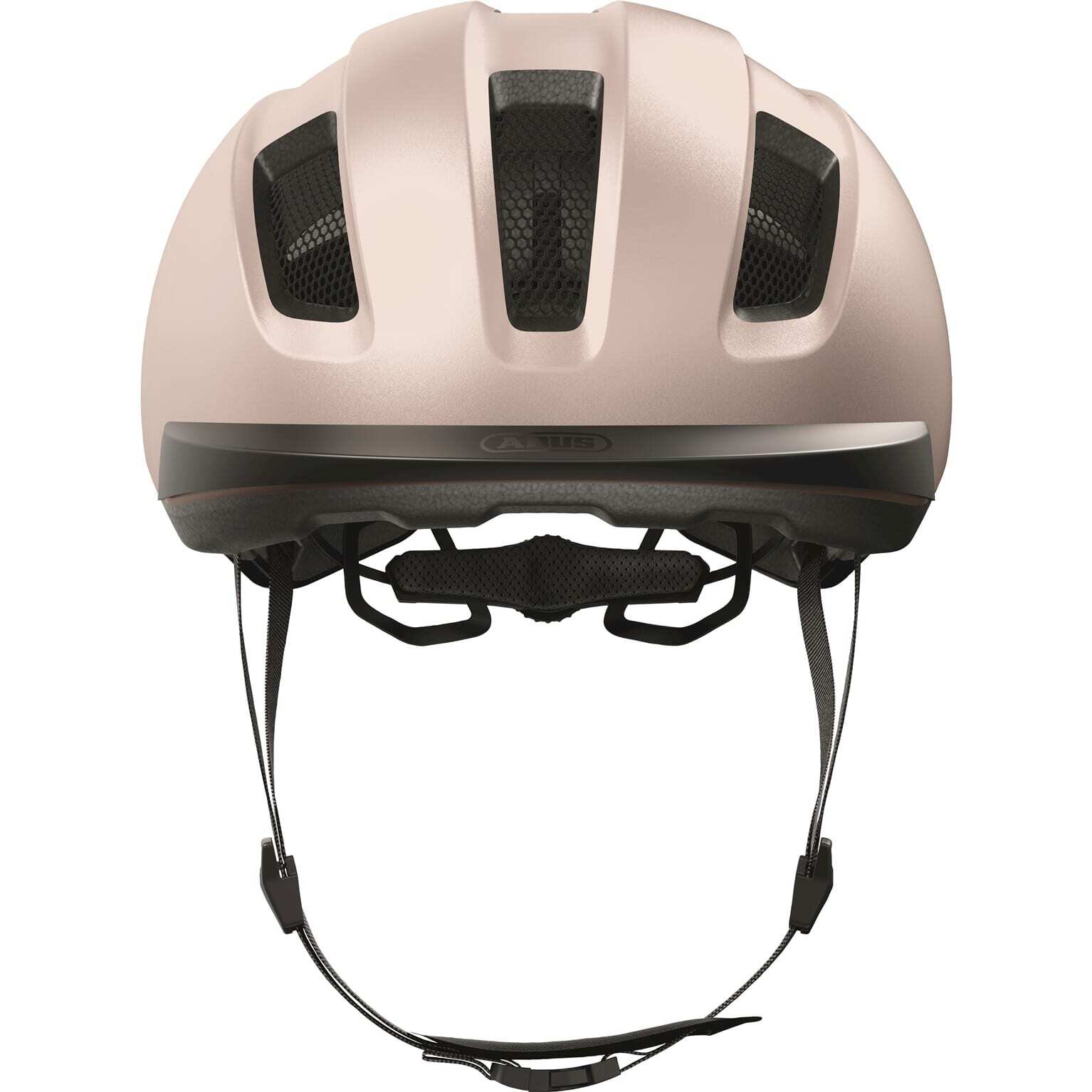 Kask rowerowy ABUS PURL-Y ACE ze światłem LED - odpowiedni do jazdy na rowerach elektrycznych i pedelekach - modny kask ochronny NTA dla dorosłych i nastolatków - beżowy, rozmiar M