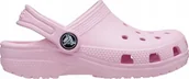Buty dla dziewczynek - Chodaki sandały klapki dla dzieci Crocs Kids Toddler Classic Clog różowe 206990 6GD 25-26 - miniaturka - grafika 1