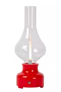 Lucide Petrol 74516/02/32 lampa stołowa lampka 1x2W LED 3000 czerwona - Lampy stojące - miniaturka - grafika 1
