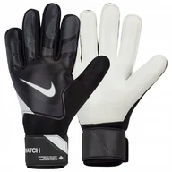 Piłka nożna - Rękawice Nike GK Match Jr FJ4862-011 czarny 10 - miniaturka - grafika 1