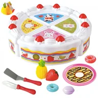 Zabawki AGD - Lumarko Tort Urodzinowy I Owoce Do Krojenia Ze Słodkościami! - miniaturka - grafika 1