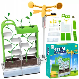 Zabawka Edukacyjna Stem Labirynt Roślin Doniczka Mały Ogrodnik Zestaw Diy - Zabawy w naśladowanie dorosłych - miniaturka - grafika 1