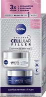 Zestawy kosmetyków damskich - Nivea Hyaluron CELLular Filler SPF15 zestaw Krem do twarzy na dzień SPF15 50 ml + Krem do twarzy na noc 50 ml dla kobiet - miniaturka - grafika 1