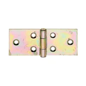 Zawiasy, okucia i inne akcesoria - Zawias stołowy 61x25 mm przykręcany ocynkowany - miniaturka - grafika 1