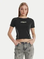 Koszulki i topy damskie - Guess T-Shirt W6RI39 KCBF1 Szary Regular Fit - miniaturka - grafika 1