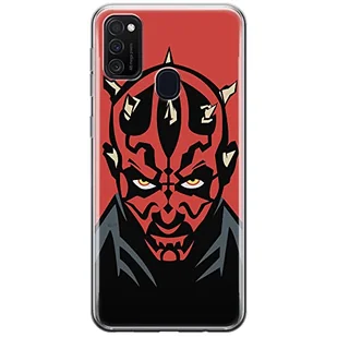 ERT GROUP etui na telefon Samsung M21 / M30S, case oryginalny i oficjalnie licencjonowany przez Star Wars, wzór Darth Maul 004, optymalnie dopasowane, plecki z TPU - Etui i futerały do telefonów - miniaturka - grafika 1