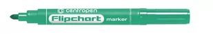 Centropen Marker flipchart 2.5mm zielony okrągły 8550 - Markery permanentne - miniaturka - grafika 1