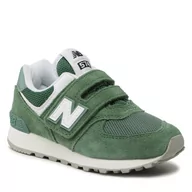 Sneakersy damskie - Sneakersy New Balance PV574FGG Zielony - miniaturka - grafika 1