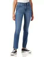 Spodnie damskie - Wrangler Spodnie damskie Slim Pants, AIRBLUE, W40/L32 - miniaturka - grafika 1