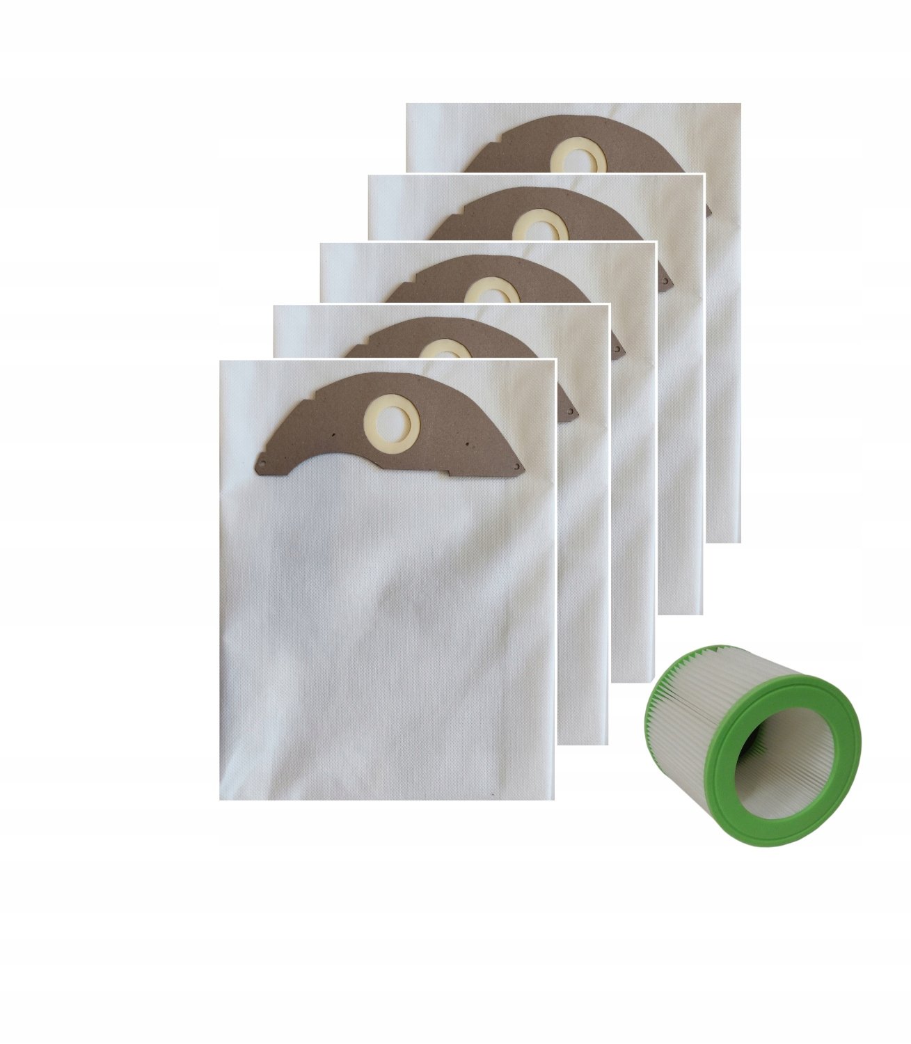 Worek do odkurzacza tekstylny PRo129+Fk02/P 5 szt. Karcher Nt 22/1