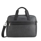 Torby na laptopy - Torba Gino Rossi GIN-B-002-CCC-06 Szary - miniaturka - grafika 1