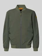 Kurtki męskie - Kurtka bomber z zamkiem błyskawicznym i kieszeniami wpuszczanymi - miniaturka - grafika 1