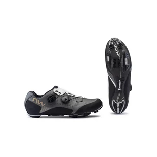 Buty rowerowe MTB męskie NORTHWAVE GHOST PRO Team Edition szare - Buty rowerowe - miniaturka - grafika 1