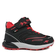 Buty trekkingowe dziecięce - Trekkingi KangaRoos K-Hk Treak Mid Wv Rtx 18943 000 5053 Czarny - miniaturka - grafika 1