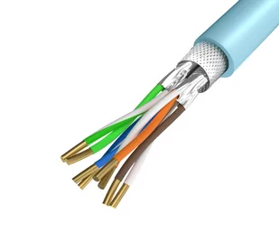 Unitek kabel sieciowy LSZH S/FTP cat.7 305m - Złącza, przejściówki, adaptery - miniaturka - grafika 1
