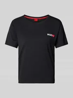 Bielizna nocna - T-shirt z nadrukiem z logo model ‘NIKKA’ - miniaturka - grafika 1