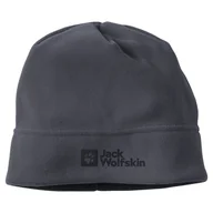 Czapki damskie - Czapka zimowa JACK WOLFSKIN REAL STUFF BEANIE 1909852-6230 – Szary - miniaturka - grafika 1