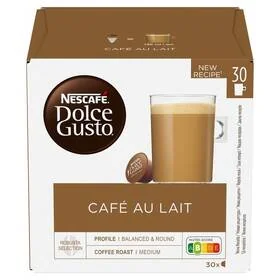 Nescafe Dolce Gusto Dolce Gusto KAWA CAFEAULAIT 30 CAP 300G - Kawa w kapsułkach i saszetkach - miniaturka - grafika 2