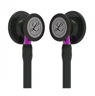 Littmann Cardiology IV 6203 Stetoskop kardiologiczny Black-Finish, przewód i lira - czarny, trzonek filotetowy - Urządzenia medyczne - miniaturka - grafika 2