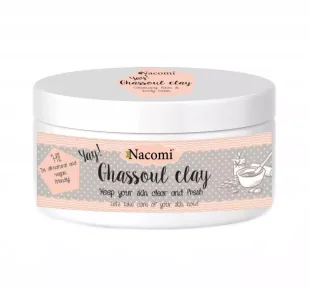 Nacomi Glinka do twarzy Ghassoul 100 ml - Maseczki do twarzy - miniaturka - grafika 1