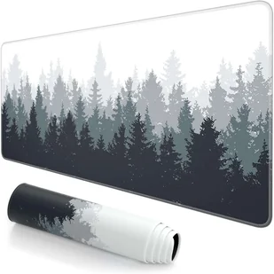 Podkładka na biurko pod myszkę mysz klawiaturę Mata ochronna antypoślizgowa gamingowa XL 80x40 cm Alogy Las Forest - Podkładki pod mysz - miniaturka - grafika 14