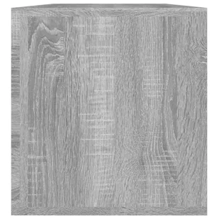 Szafka na płyty winylowe, szary dąb sonoma, 71x34x36 cm - Szafki biurowe - miniaturka - grafika 5