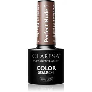 Claresa Lakiery hybrydowe 5ml Perfect Nude 3 - Lakiery hybrydowe - miniaturka - grafika 1