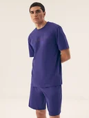 Piżamy męskie - Piżama męska Olive Henderson niebieski L - Esotiq&Henderson - miniaturka - grafika 1