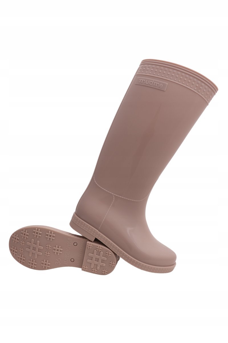 MUDME - Kalosze Damskie Sand Beige - Wygoda i Przyczepność - Roz.39