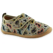 Buty dla chłopców - Elastyczne kapcie chłopięce do przedszkola Befado 902X/Y056 Softer Beżowe - miniaturka - grafika 1