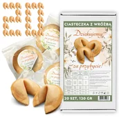 Pieczywo chrupkie - Chińskie Ciasteczka z Wróżbą Podziękowanie za Przybycie Szczęścia 20 szt - miniaturka - grafika 1