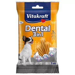 VITAKRAFT Vitakraft Pies Dental 3in1 xs 7szt. 70g PVIT051 - Przysmaki dla psów - miniaturka - grafika 1