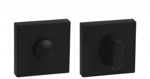 Szyld kwadratowy WC do klamki Gamar Tenorio, czarny mat - Klamki Szyld kwadratowy WC do klamki Gamar Tenorio, czarny mat - Klamki - miniaturka - grafika 1