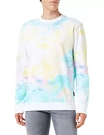 Bluzy męskie - BOSS Bluza męska W_Equal_2, biała 100, 6XL - miniaturka - grafika 1