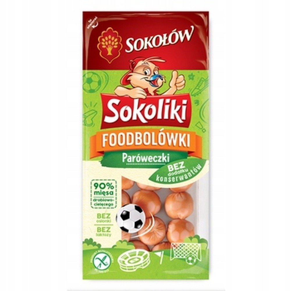Paróweczki z kurczaka Sokoliki 260 g